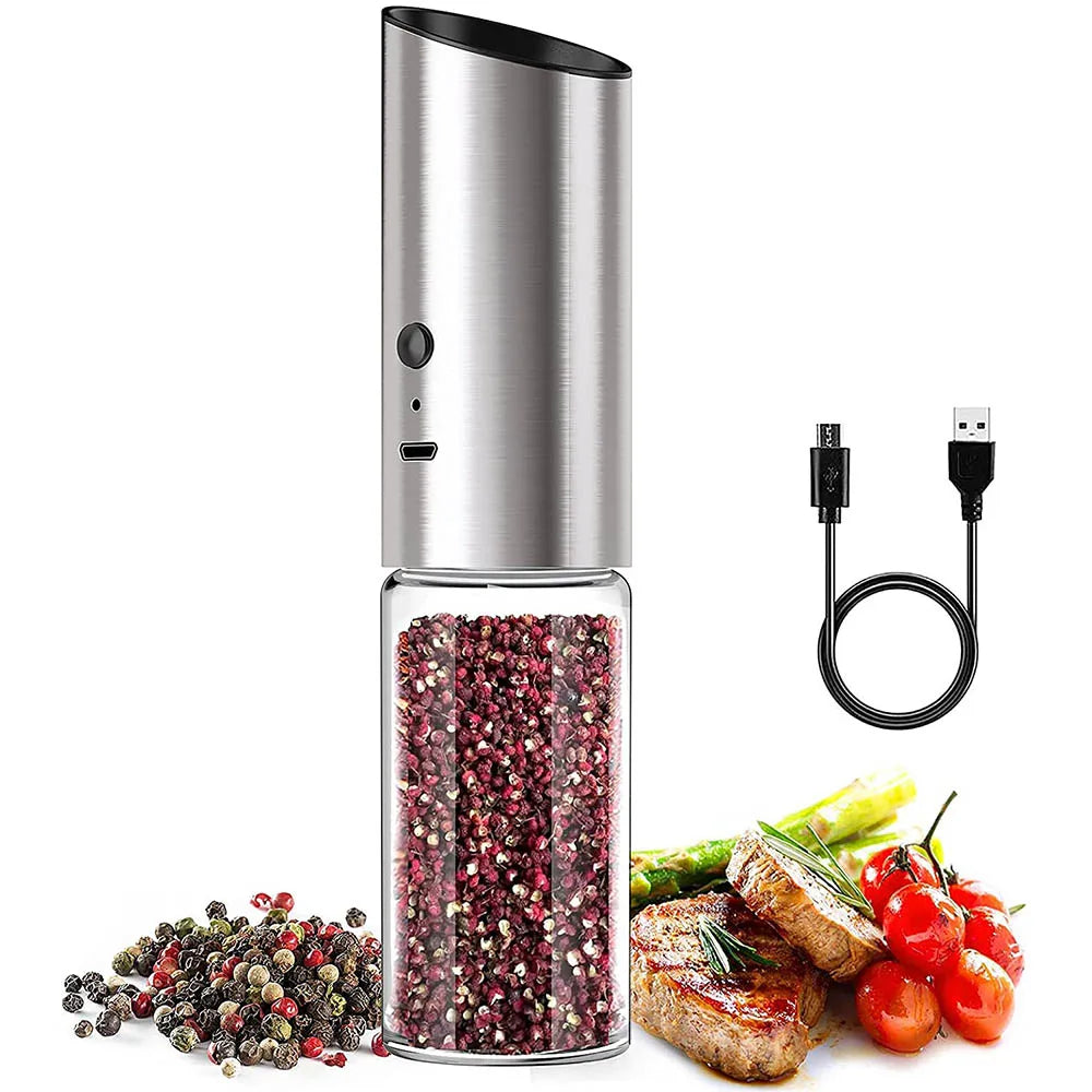 Metal Electric Salt and Pepper Grinder