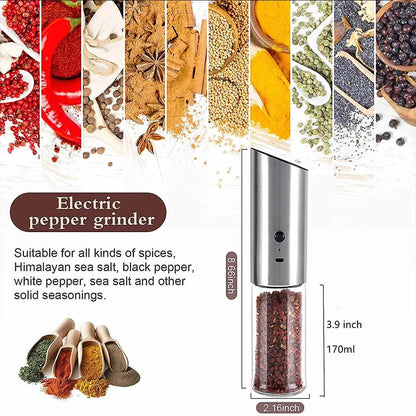 Metal Electric Salt and Pepper Grinder