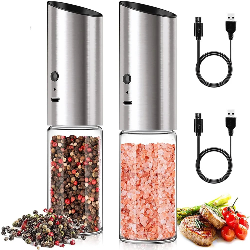 Metal Electric Salt and Pepper Grinder