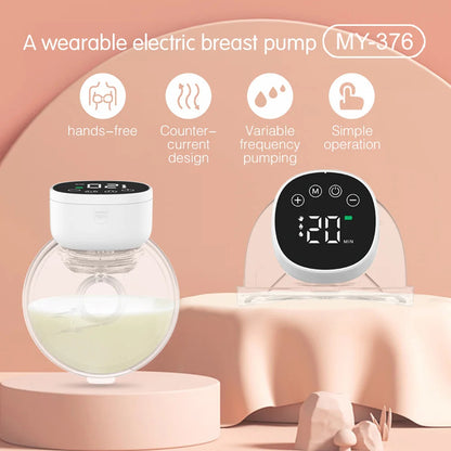 Hands Free Electric Portable Wearable Brest Pump (Double)