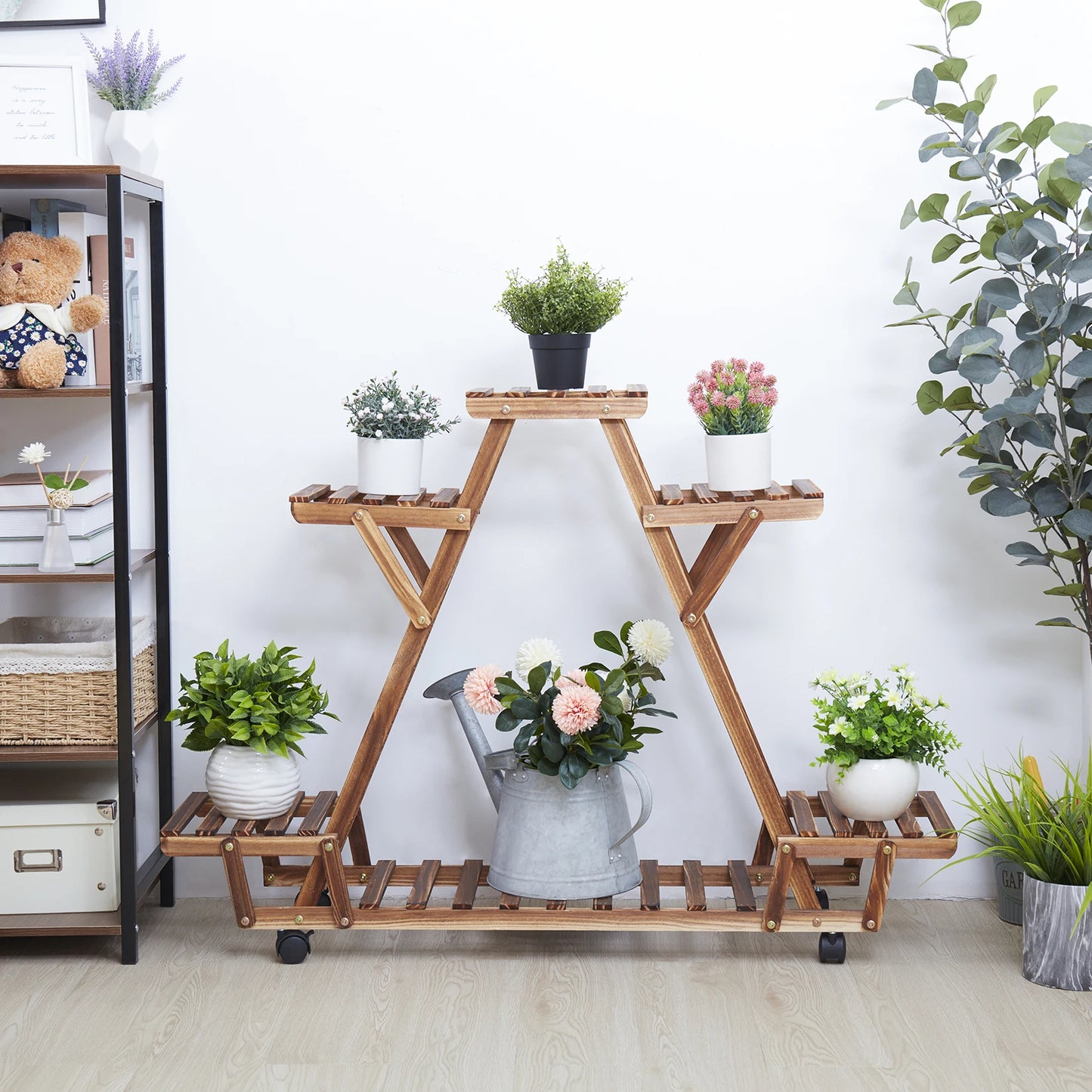 Wooden Plant Stand Indoor