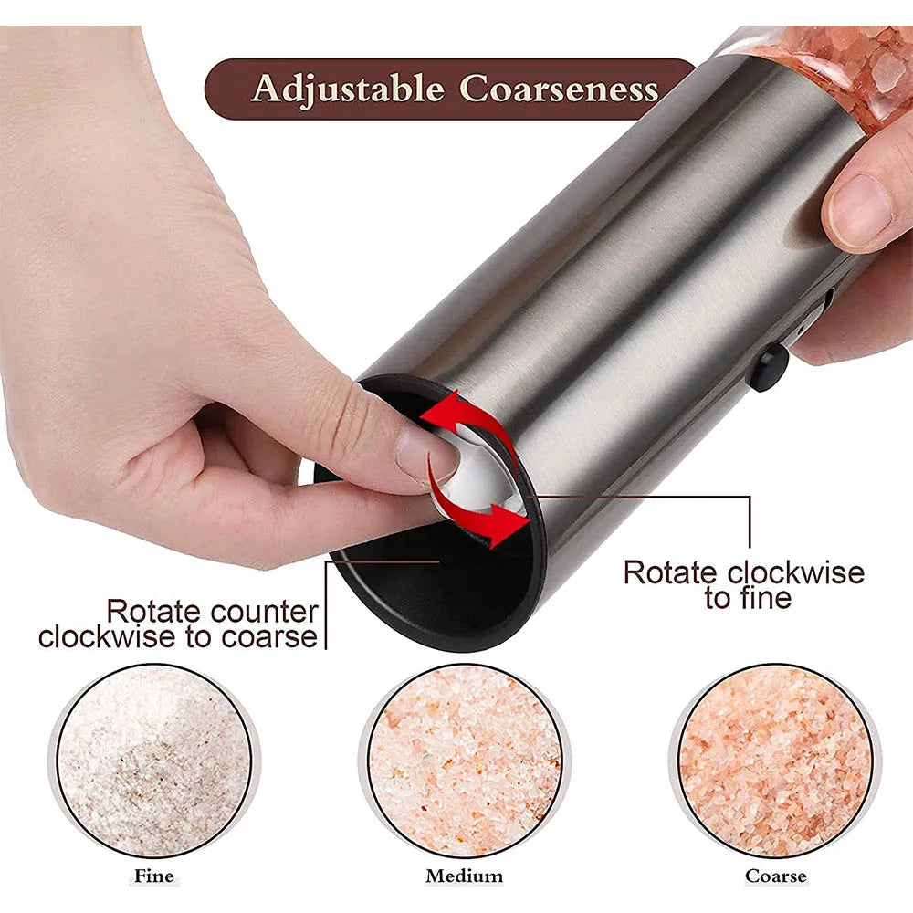 Metal Electric Salt and Pepper Grinder