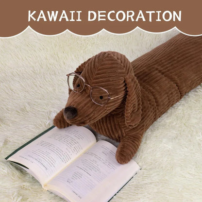 Charming Stuffed Dachshund Pillow