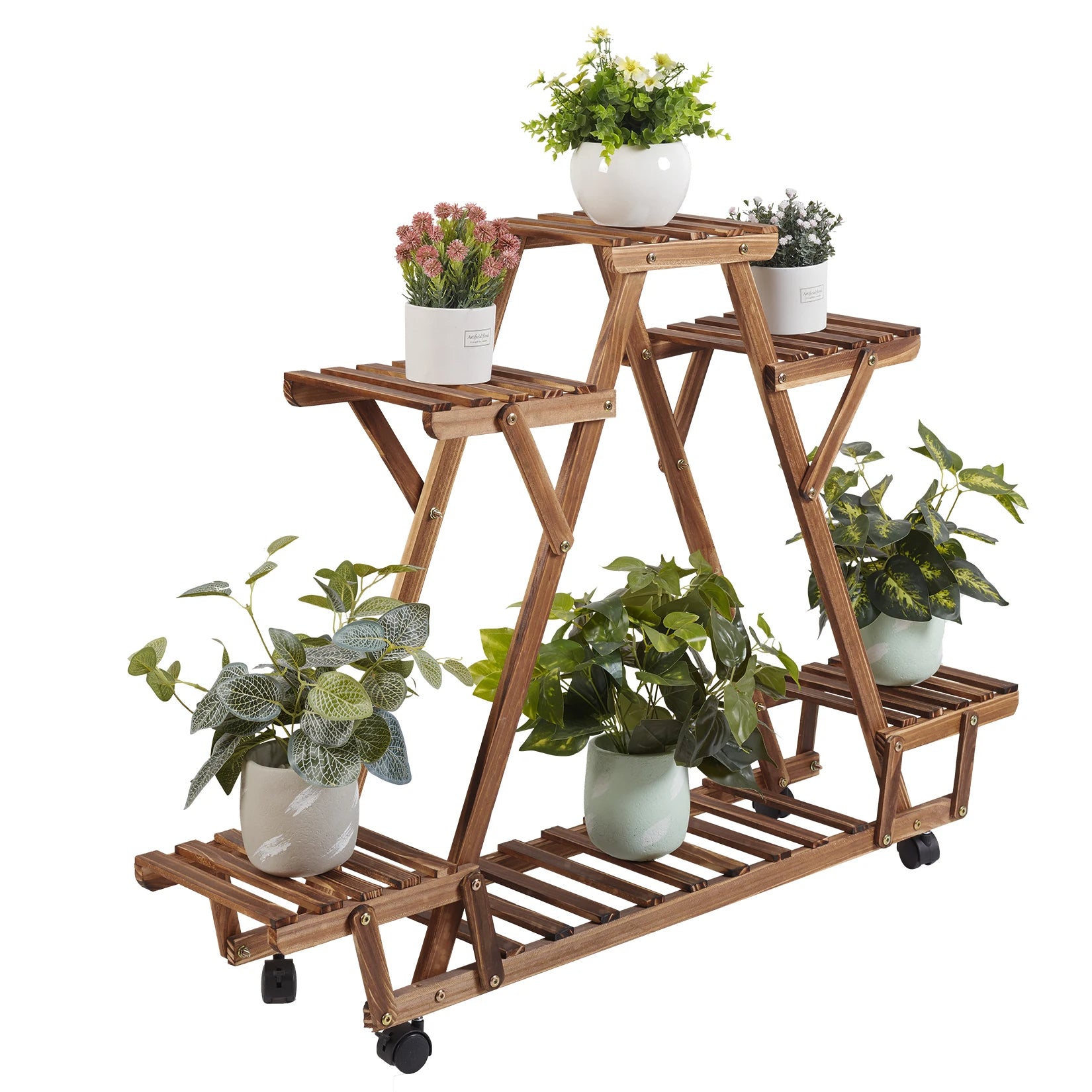 Wooden Plant Stand Indoor