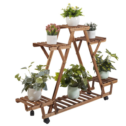 Wooden Plant Stand Indoor