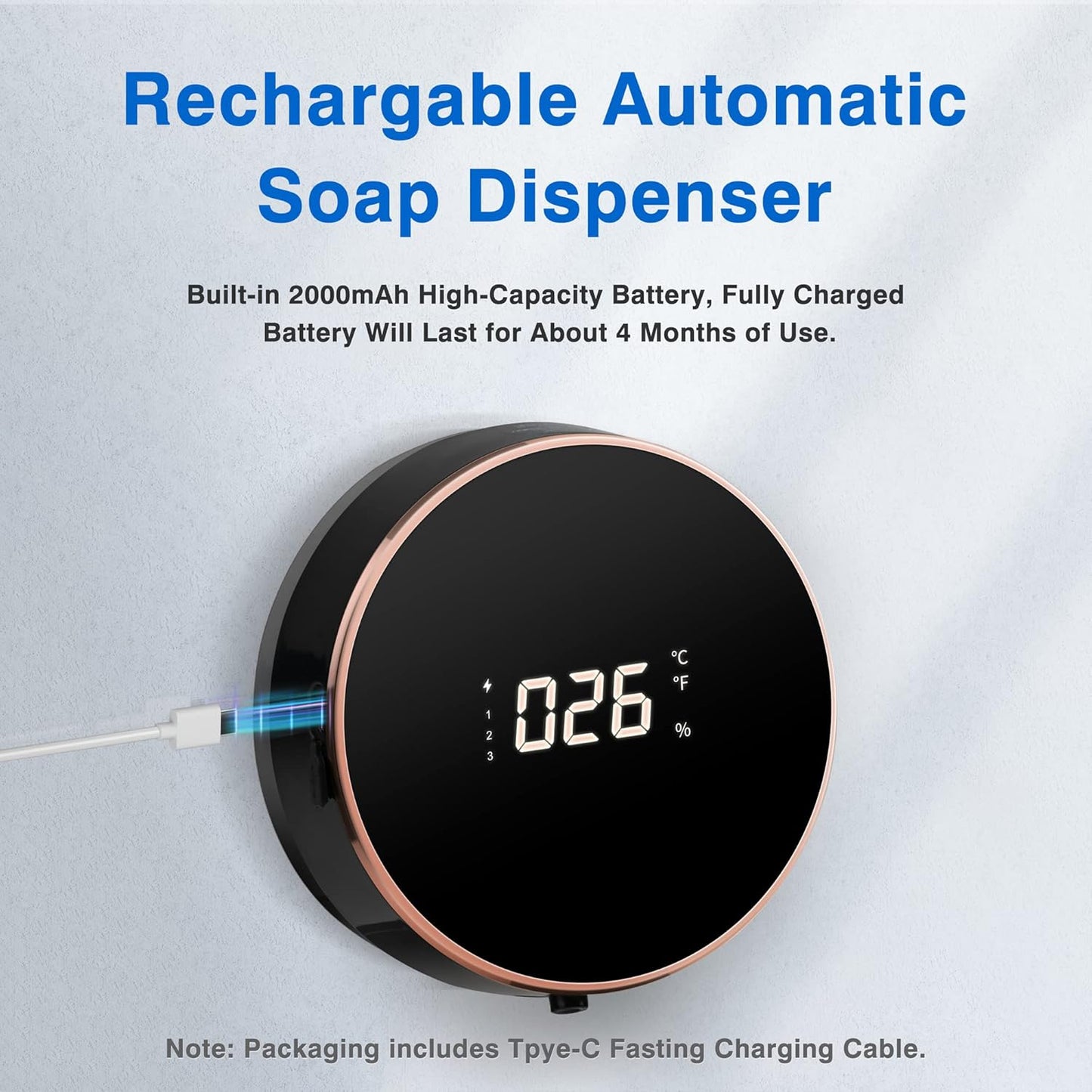 TomRound Automatic Soap Dispenser