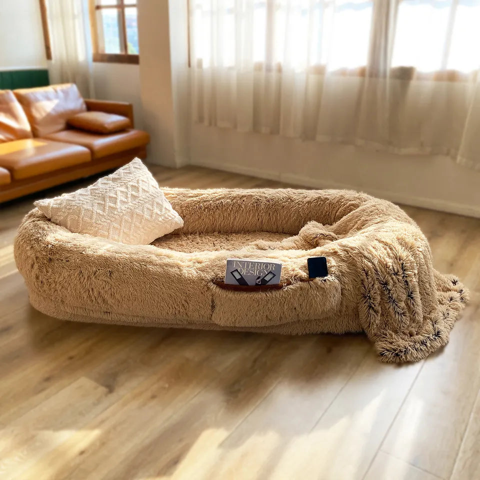 dogs bed for humans	