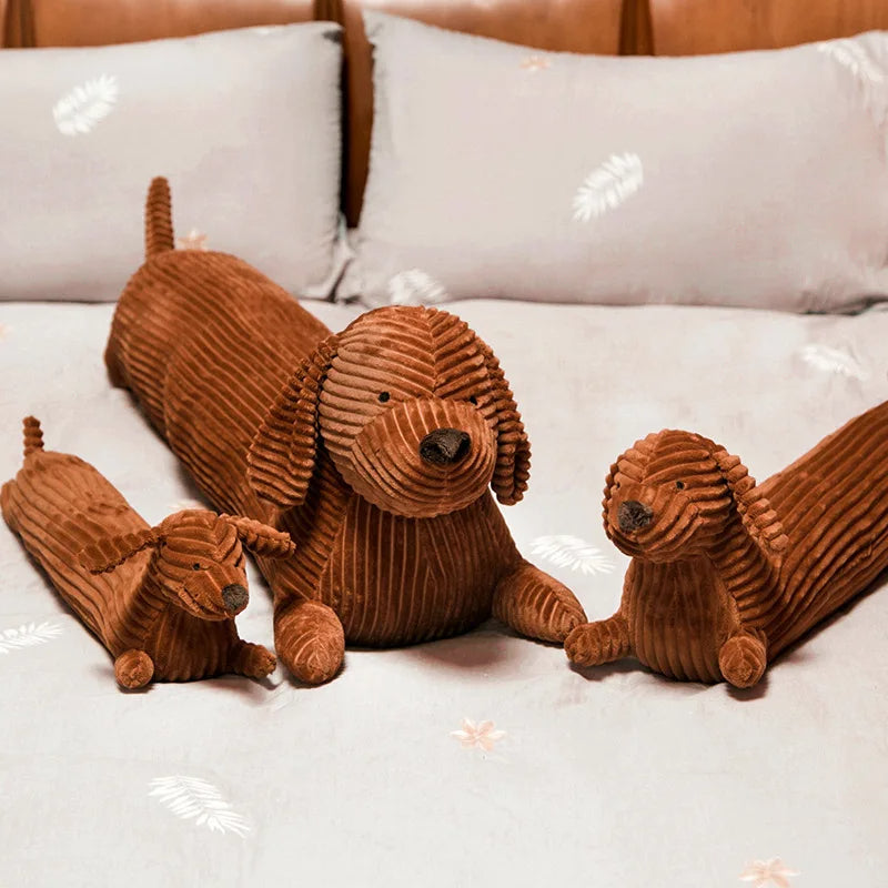 Charming Stuffed Dachshund Pillow