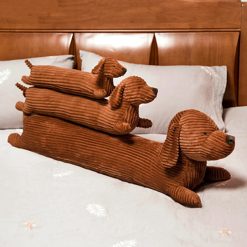 Charming Stuffed Dachshund Pillow